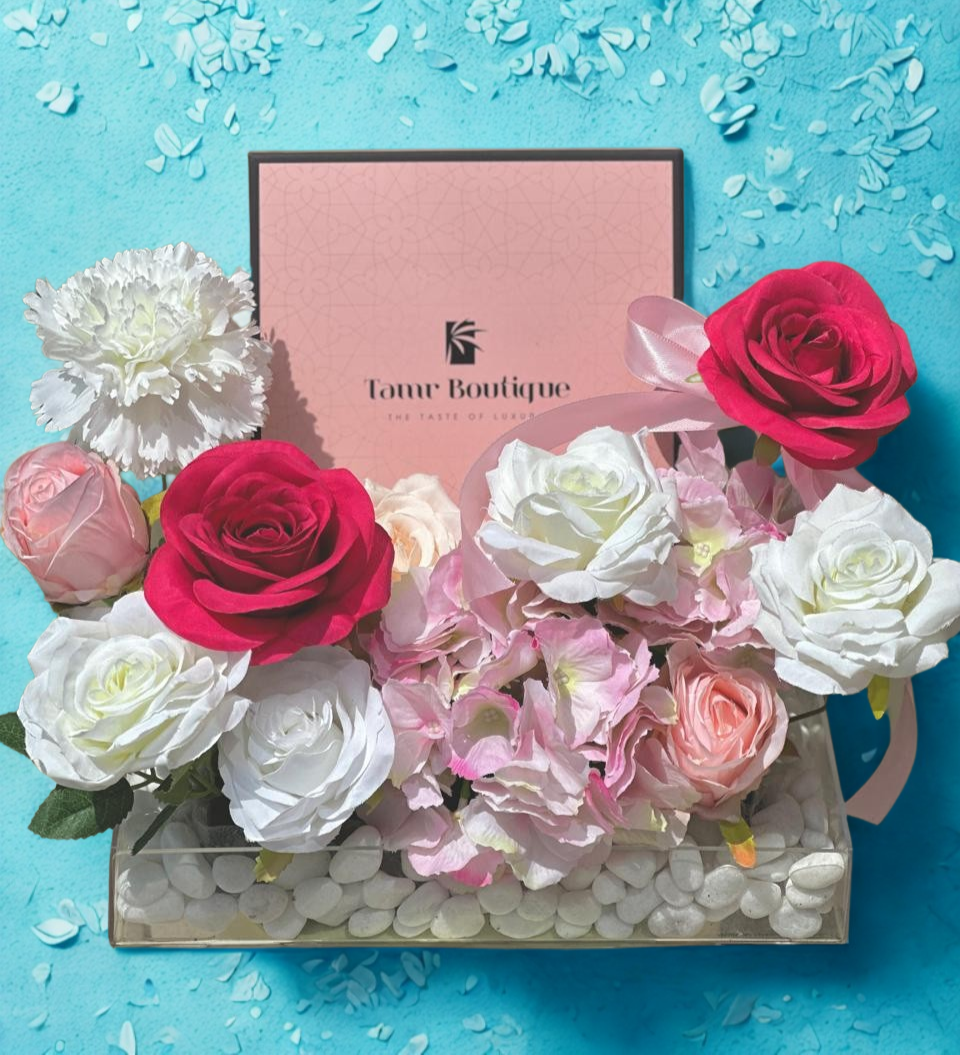 Blush Bloom Basket