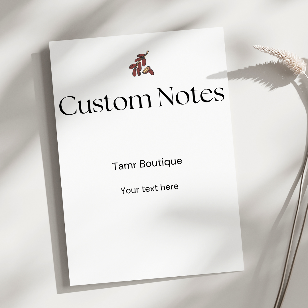 Custom Notes