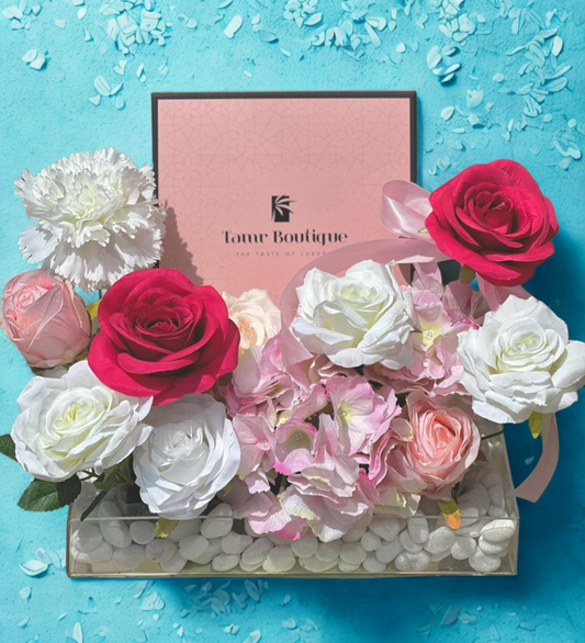 Blush Bloom Basket