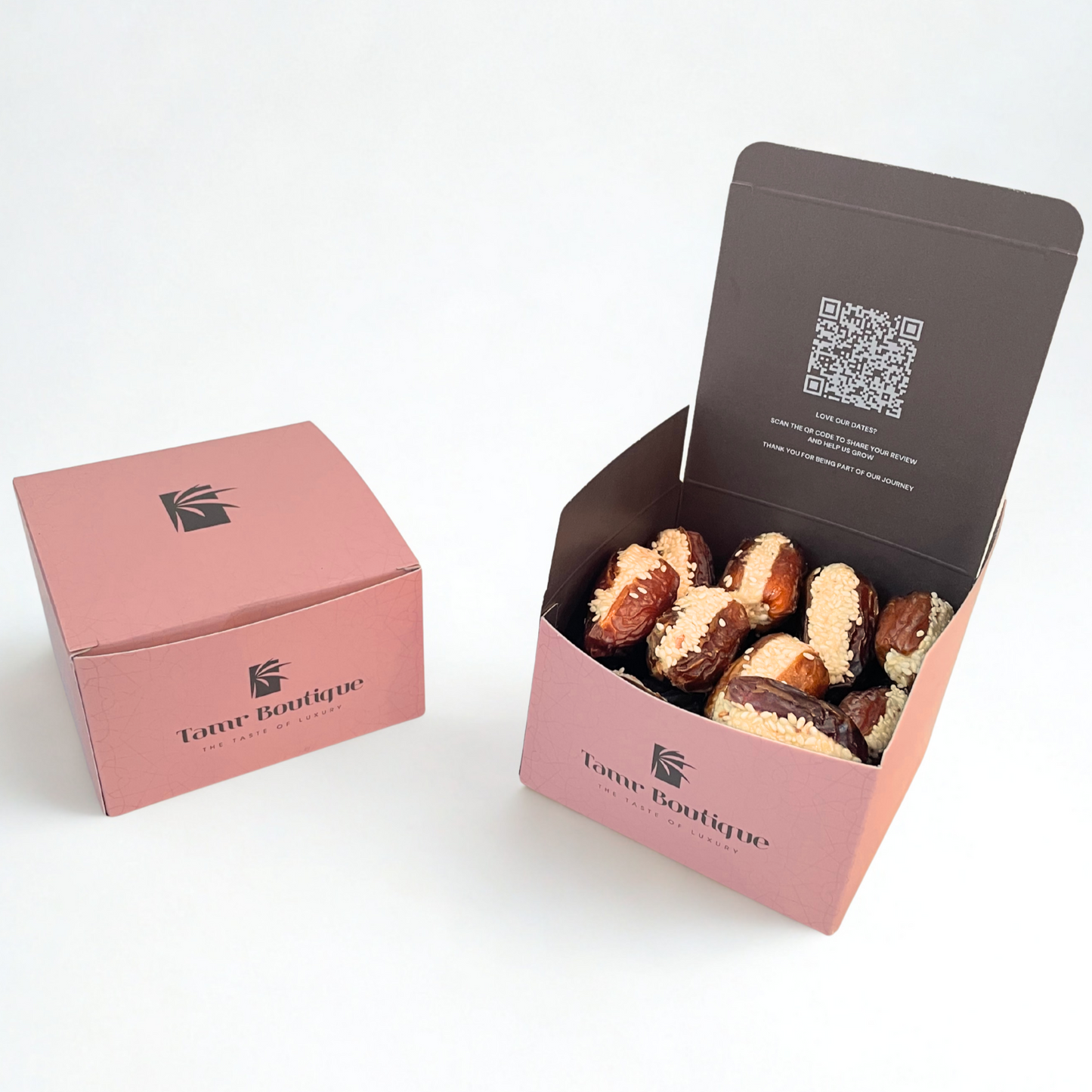 Mejdoul Date with Tahini and Sesame