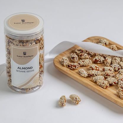 Caramelized Almond with Sesame - Tamr Boutique