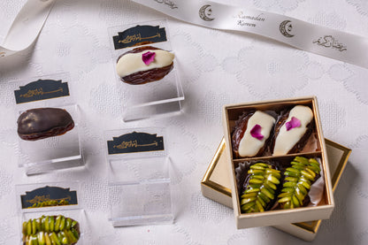 Combo 4 Dates + 4 Dates Holders