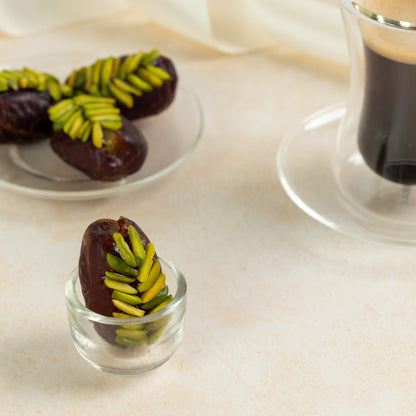 Mejdoul Date with Pistachio Cream and Petals - Tamr Boutique