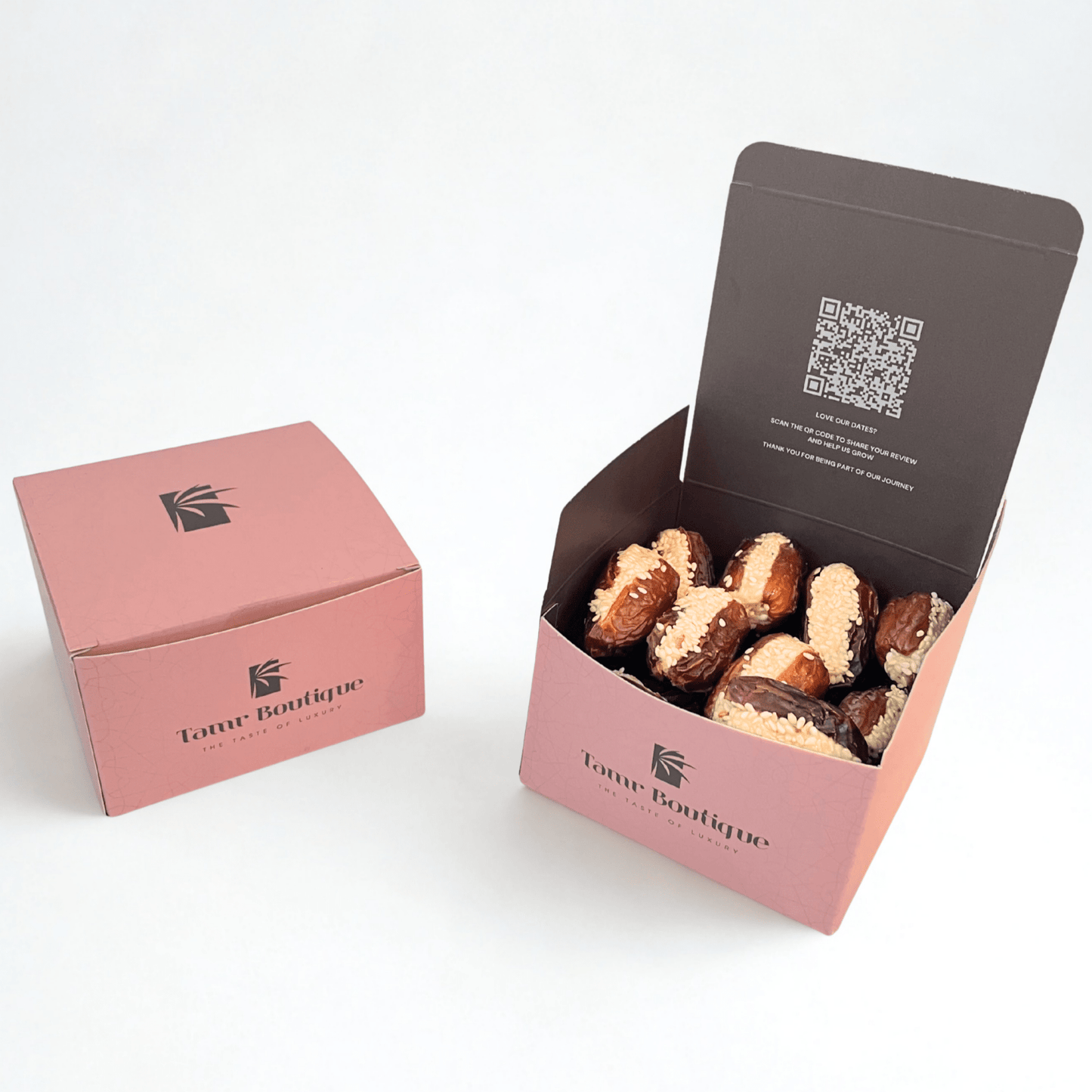Mejdoul Date with Tahini and Sesame - Tamr Boutique