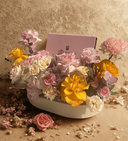 Sultana Peach Basket - Tamr Boutique