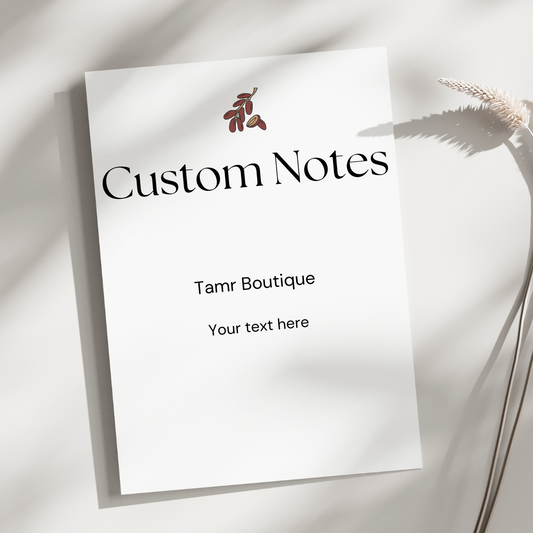 Custom Notes